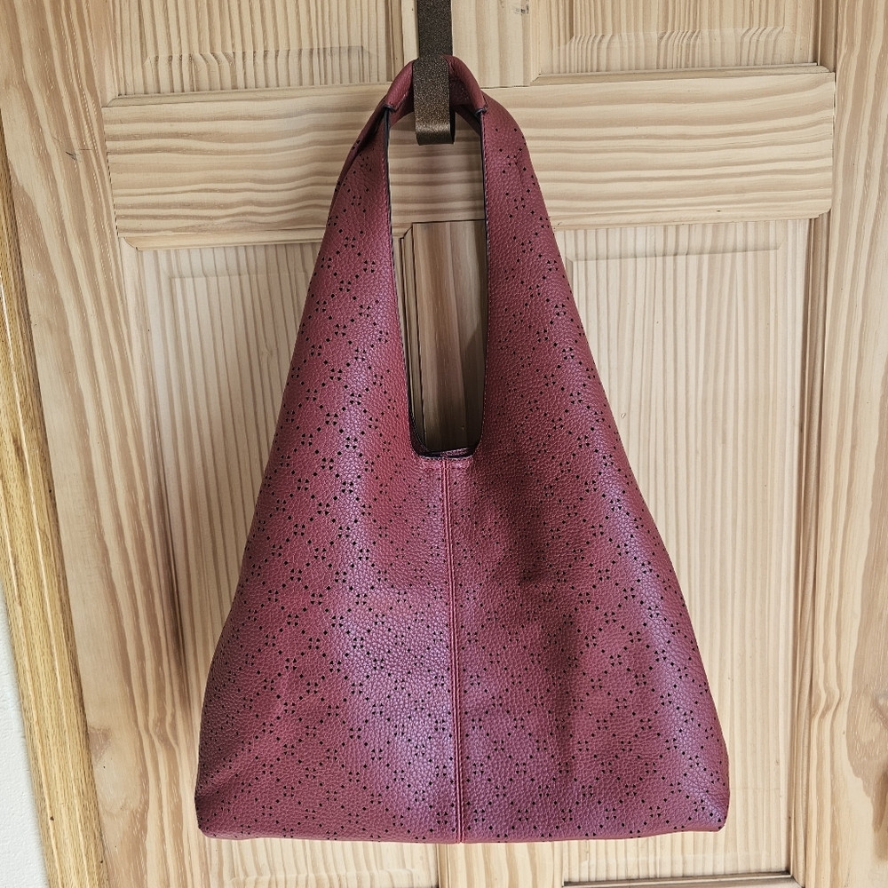 Montana West Burgundy Tote
